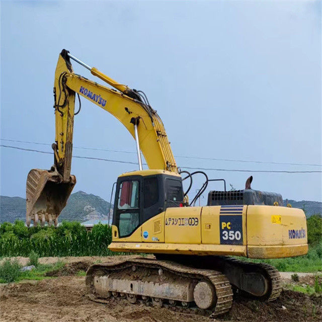 35トンのほぼ新しい 日本から輸入された クローラー掘削機 中古 改装 コマツー pc 350-7