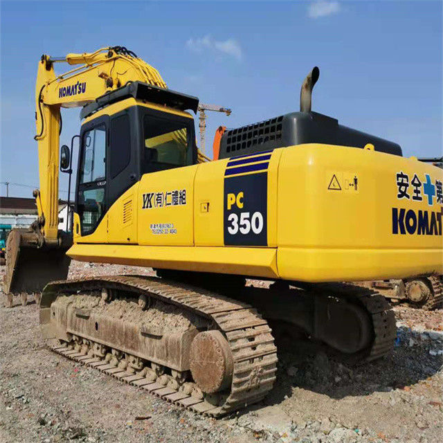 35トンのほぼ新しい 日本から輸入された クローラー掘削機 中古 改装 コマツー pc 350-7