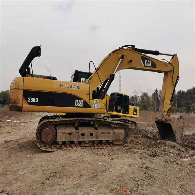 36トンのほぼ新しい 日本から輸入された クローラー掘削機 中古 改装 CAT 336 D