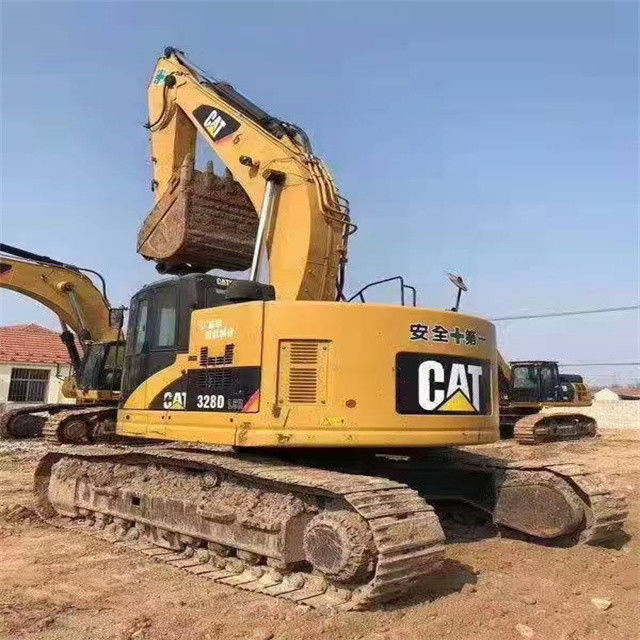 34.7トンの作業準備ができていて,経験豊富な使用済み 日本キャタピラー 328D,良好な状態です