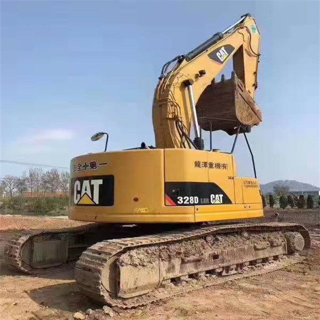 34.7トンの作業準備ができていて,経験豊富な使用済み 日本キャタピラー 328D,良好な状態です