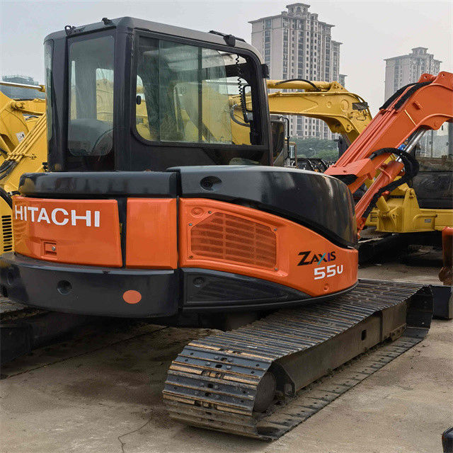 5トンの作業準備ができて,経験豊富な 日本輸入ヒタチ ZX 50 U-2 良好な状態