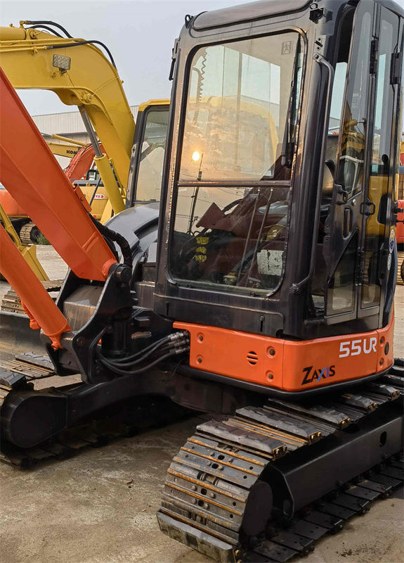 5トンの作業準備ができて,経験豊富な 日本輸入ヒタチ ZX 50 U-2 良好な状態