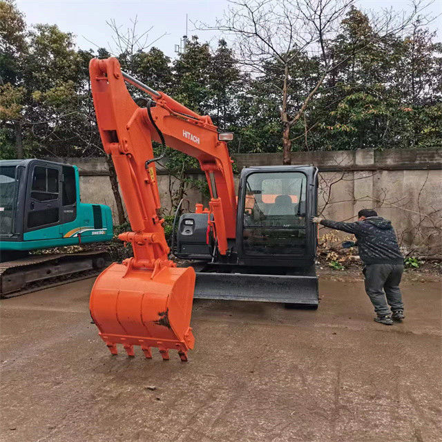 6トンのミニ 作業用古着掘削機 熟練した 日本輸入 ヒタチ ZX 60 状態良好