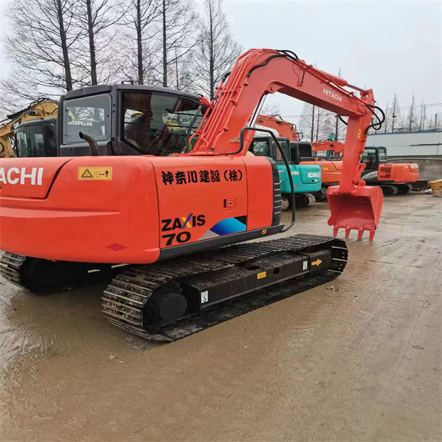 6.3トンのミニ 作業用古着掘削機 熟練した 日本輸入 ヒタチ ZX 70 状態良好