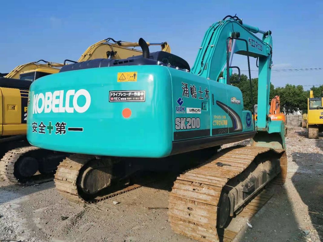 復旧された掘削機 コベルコ Sk200 8 スーパー X Yn12 重量 21.8t 118kW エンジンパワー