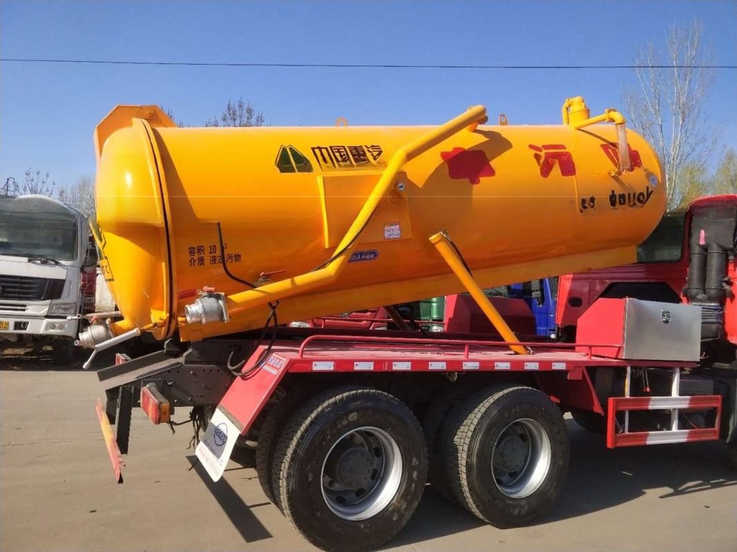 EURO 3 336hp 中古 ホー 6*4 掃除機 10cbm 下水道吸水機 状態良好