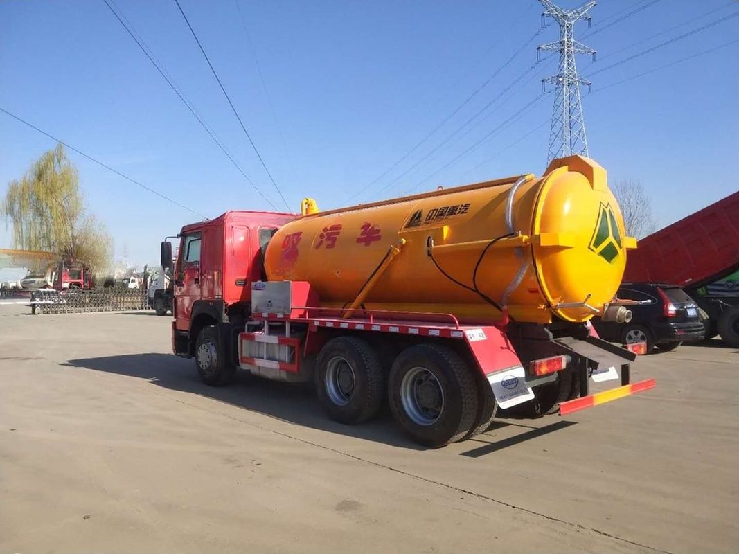 EURO 3 336hp 中古 ホー 6*4 掃除機 10cbm 下水道吸水機 状態良好