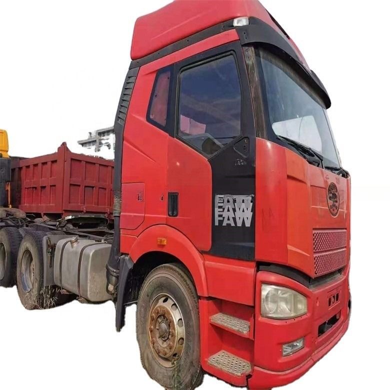 10 前向きシフト番号 使用されたFaw トラクター マルチメディアシステム付き重貨車 6*4