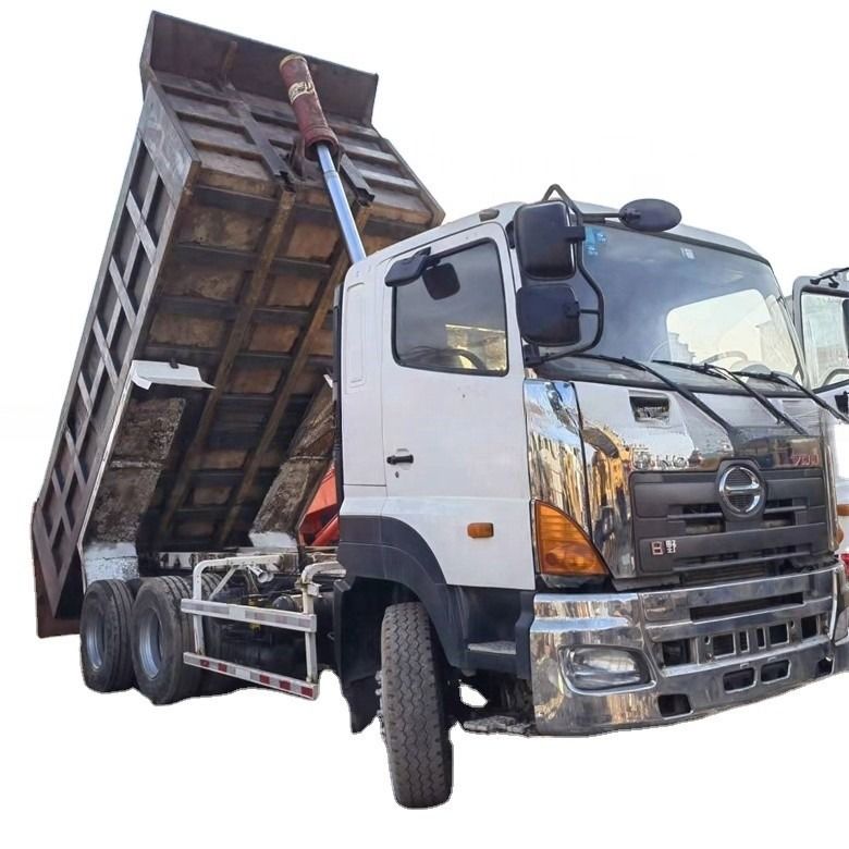 マルチメディアシステム使用 HINO 6*4 重荷700 重工用ダンプトラック