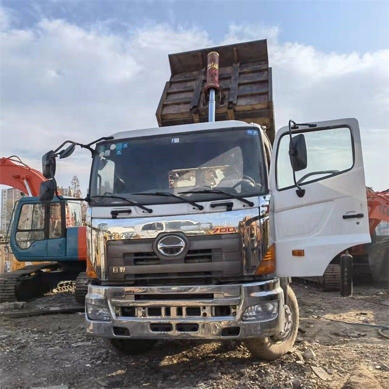 マルチメディアシステム使用 HINO 6*4 重荷700 重工用ダンプトラック