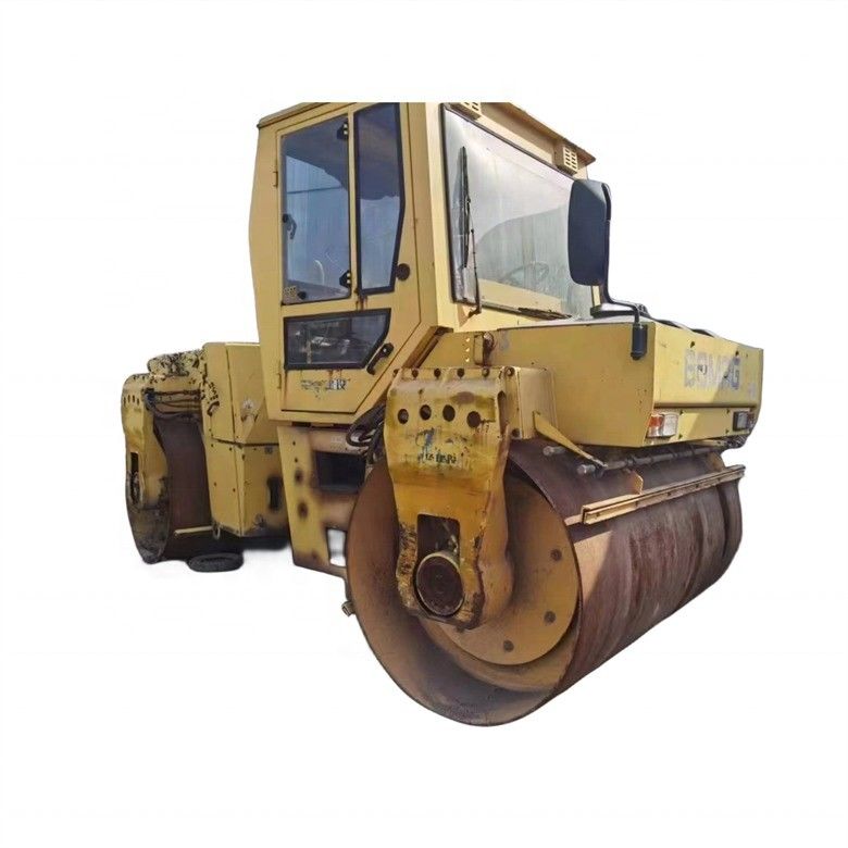 10 トンの作業重量使用されたBOMAG BW 202 AHD-2ロードローラーと性能保証