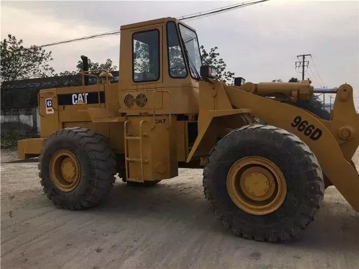 高性能 日本 中古 Cat 966D 荷物機 重荷作業用の良好な状態