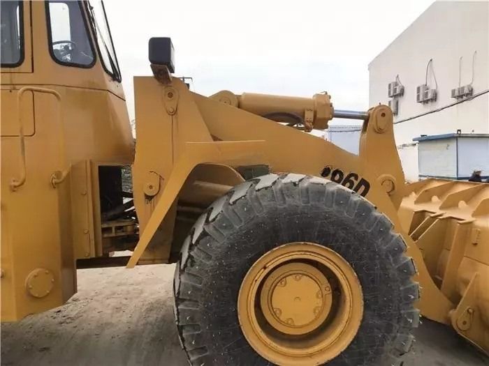 高性能 日本 中古 Cat 966D 荷物機 重荷作業用の良好な状態