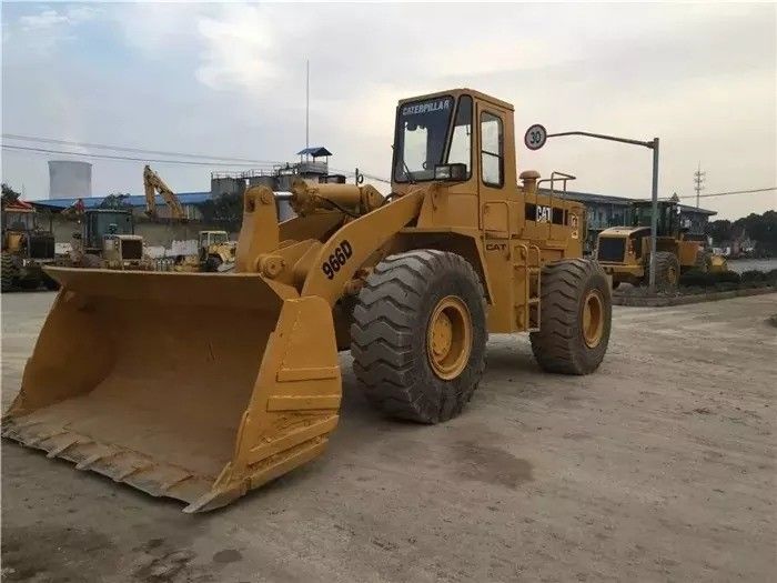 高性能 日本 中古 Cat 966D 荷物機 重荷作業用の良好な状態