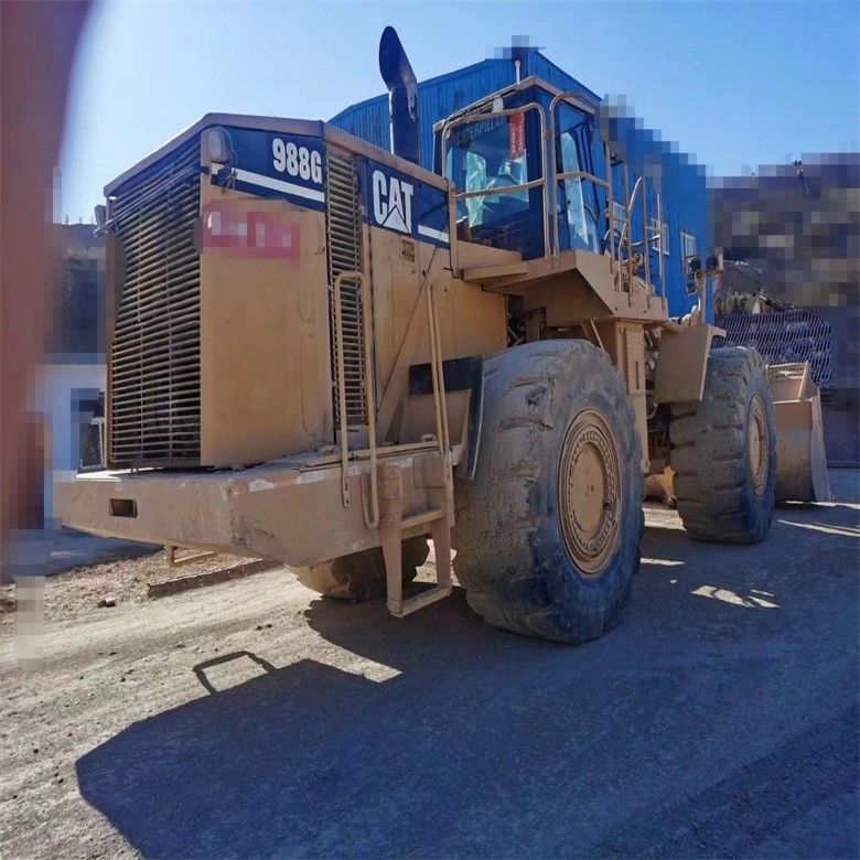 中古キャタピラー CAT 988G 988 50トンの車輪積載機 最大放出高4.46m