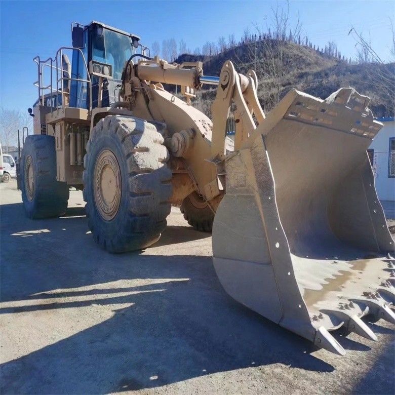 中古キャタピラー CAT 988G 988 50トンの車輪積載機 最大放出高4.46m