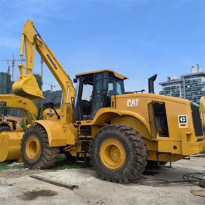 24 トン 中古 966H Cat オリジナル ホイール ローダー 日本 低労働時間 小売