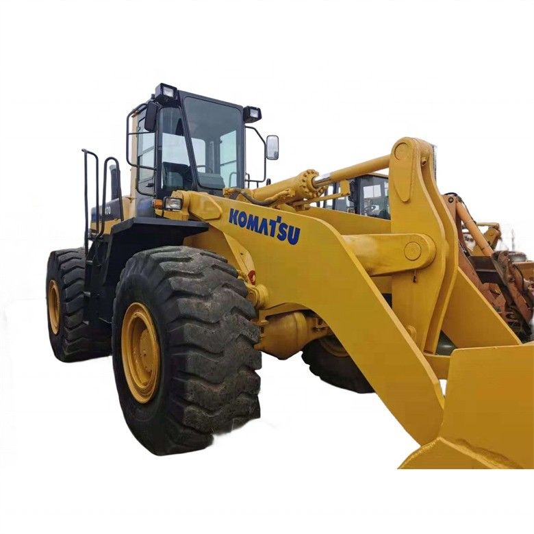 日本から7トンの名乗荷重と11Lの排気量を持つ高性能コマツーWA470-3ロード機