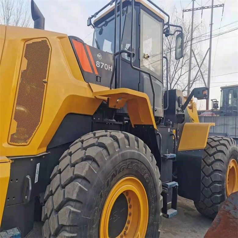 リウゴン870H 7トンの車輪積載機 低労働時間とオリジナルの水力ポンプ