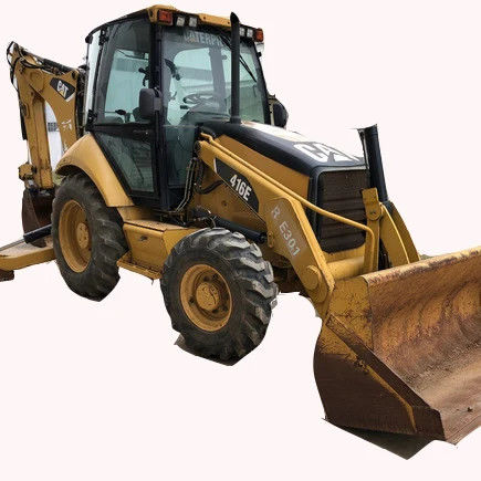 6792 10200 kg マシン重量 カーターピラー 416E バックホー ローダー 162 kw オリジナル 現在