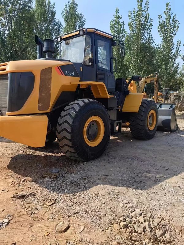リウゴング 856H 5 トンの車輪装荷機 6 シリンダー 1.8-5.6 m3 バケツ容量 1 年