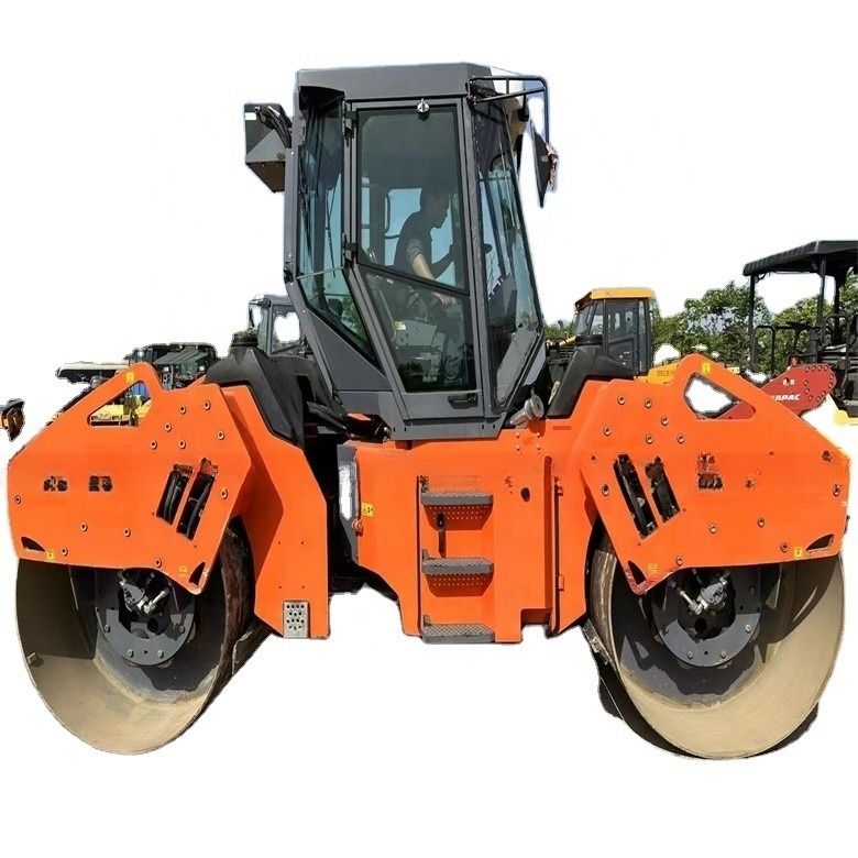 12 トン 2020年 ハム HD128 タンドムローラー ディーゼルエンジン付きの中古ローラーコンパクター