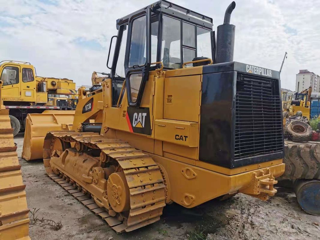 日本 滑らかで動くタイプの操作のための車輪ロード機 CAT 973