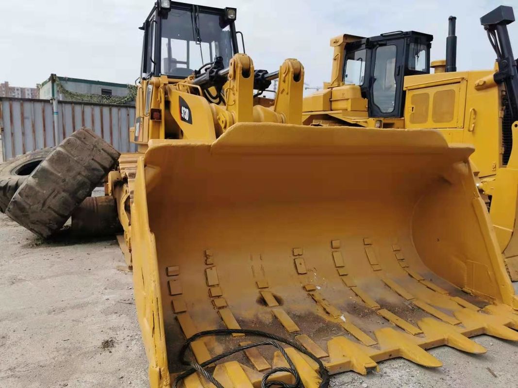 日本 滑らかで動くタイプの操作のための車輪ロード機 CAT 973