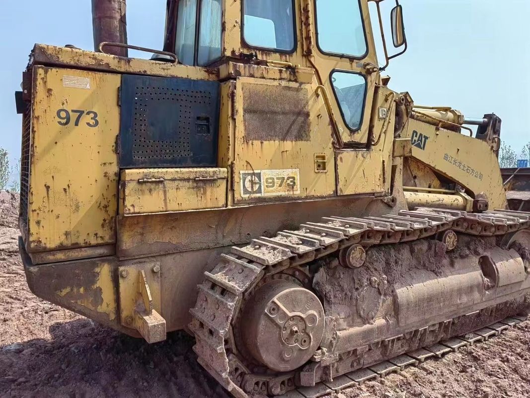 日本 滑らかで動くタイプの操作のための車輪ロード機 CAT 973