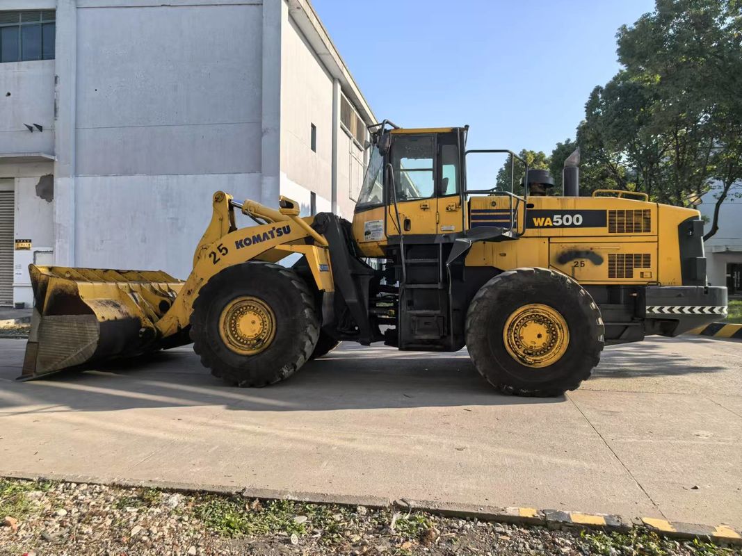 中古 コマツー WA500-6 ホールローダー 重用フロントローダー 中国から輸出