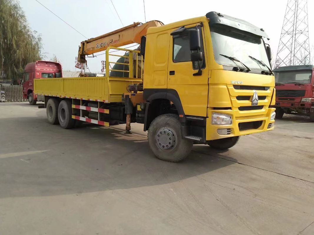 Used HOWO 371 Truck Crane for Sale – Reliable 6x4 Mobile Crane Exported from China